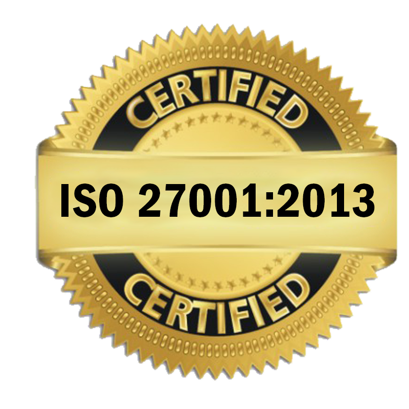 Certified 27001 2013